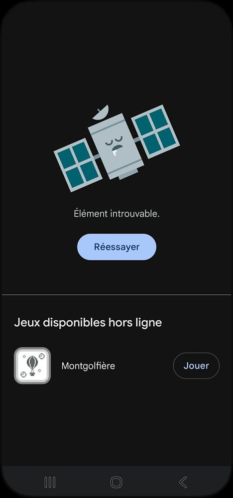 Écran Google Play Store "En attente d’autorisation"